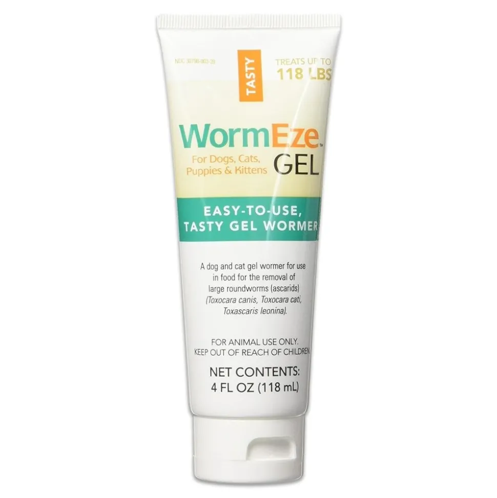 Durvet WormEze Gel for Dogs & Cats 4-oz