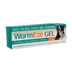 Durvet WormEze Gel for Dogs & Cats 4-oz