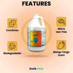 Earthbath 2-in-1 Conditioning Pet Shampoo Mango Tango 16-oz