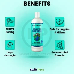 Earthbath Oatmeal & Aloe Pet Conditioner Vanilla & Almond 16-oz