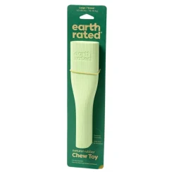 Earth Rated Natural Rubber Dog Chew & Enrichment Toy Green Large