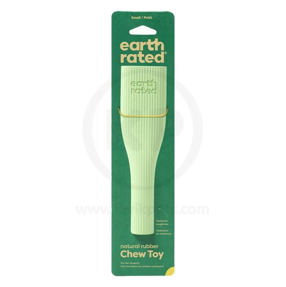 Earth Rated Natural Rubber Dog Chew & Enrichment Toy Green Small