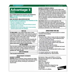 Elanco Advantage II 2-Month Supply Topical Flea Treatment & Prevention for Kittens 2-5 lbs