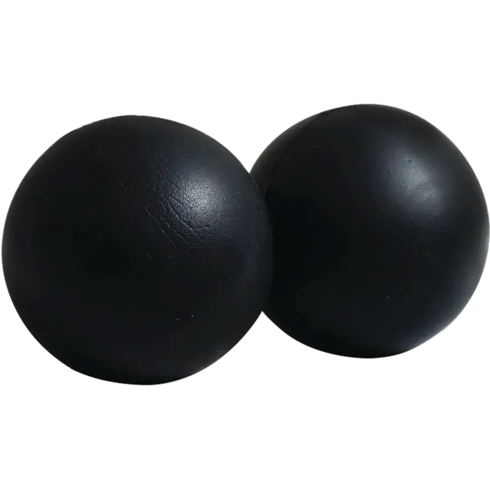Equine Healthcare International Smooth Style Pomms Horse Ear Plugs Black 4 Count