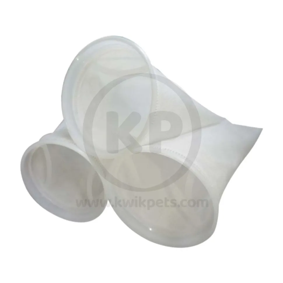 Eshopps 300 Micron Round Filter Sock White 7-in 3 Count