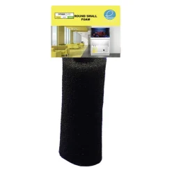 Eshopps Replacement Round Foam Filter Media for Aquarium Black Small