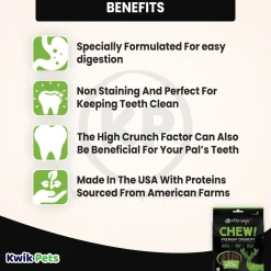 Etta Says! Chew! Premium Crunchy Elk Dog Treats 4.5-oz