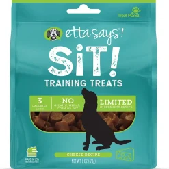 Etta Says! Sit! Dog Training Treats Cheese Recipe 6-oz