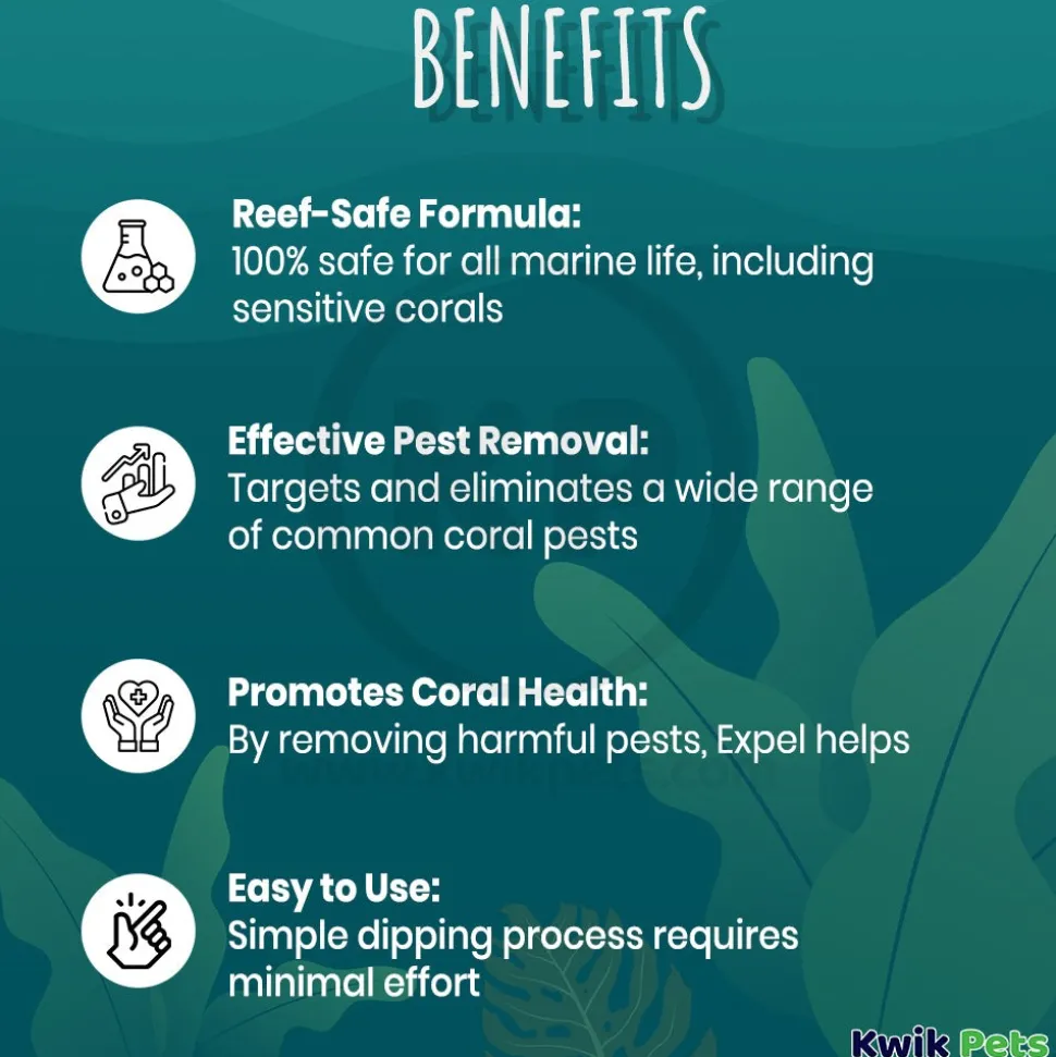 Expel Coral Cleanse Coral Pest Removal Solution 16-oz