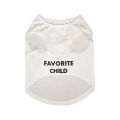 Fashion Pet Cosmo Favorite Child Tee White Large