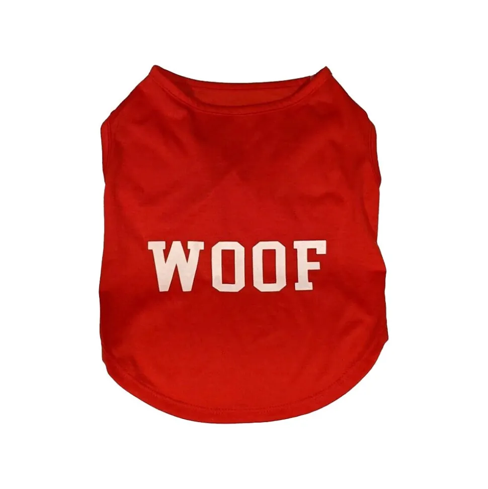 Fashion Pet Cosmo Woof Tee Red Small