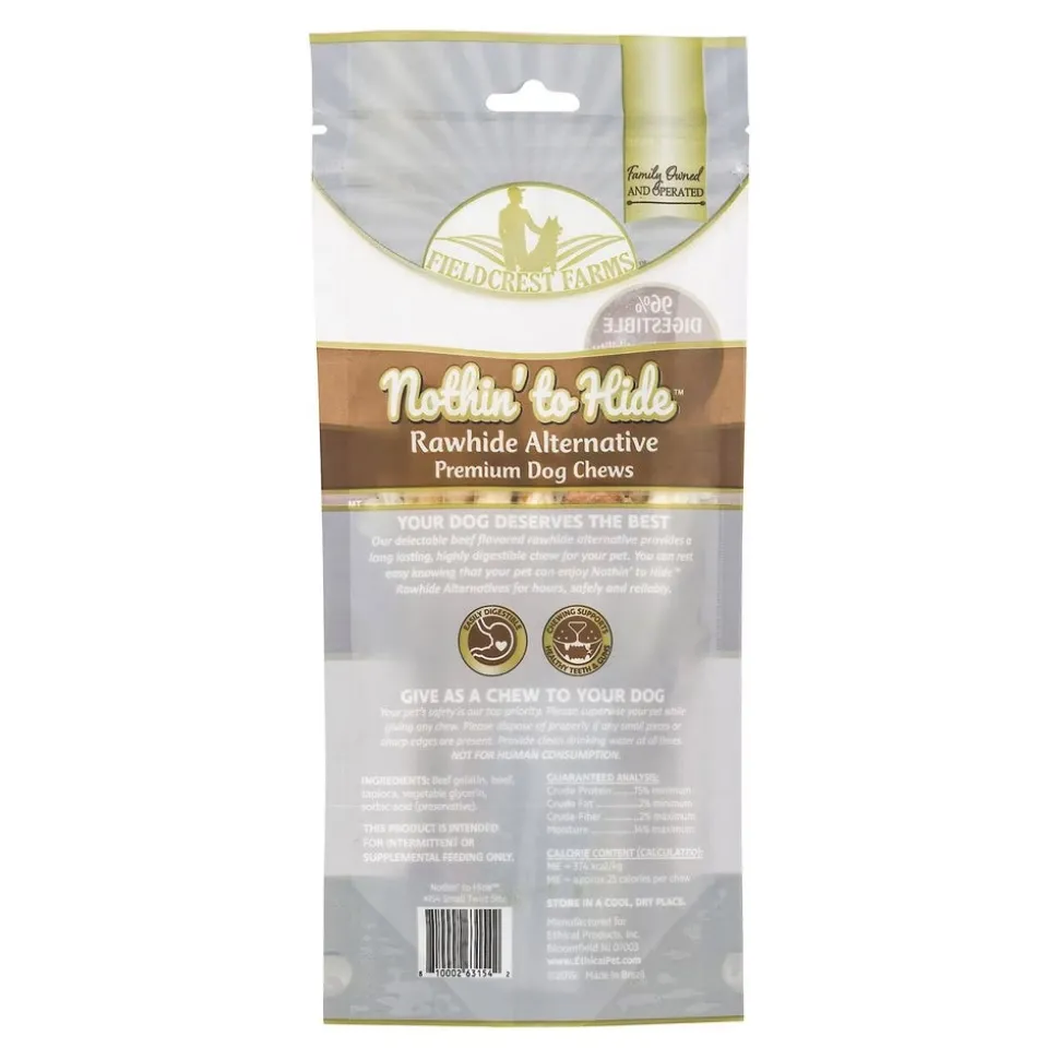 Fieldcrest Farms Nothin' To Hide Small Twist Stix Dog Treat Beef 10 Count