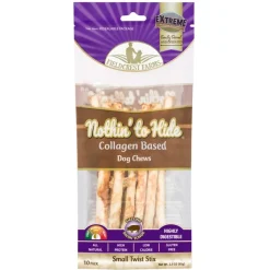 Fieldcrest Farms Nothin' To Hide Small Twist Stix Dog Treat Bacon 10 Count