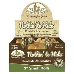 Fieldcrest Farms Nothin' To Hide Roll Dog Treat Chicken 5-in Small