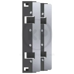 Flipper Cleaner Stainless Steel Replacement Blades for Glass Aquariums Black Nano 2 Count