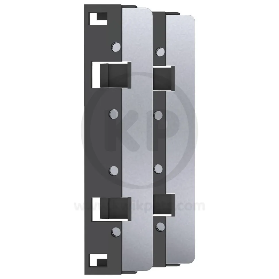Flipper Cleaner Stainless Steel Replacement Blades for Glass Aquariums Black Nano 2 Count