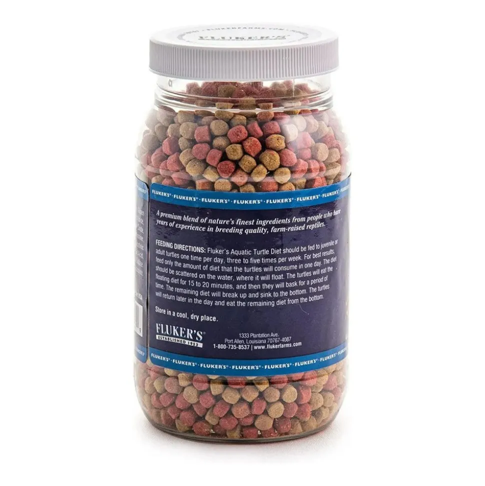 Fluker's Aquatic Turtle Formula Turtle Diet Dry Food 8-oz