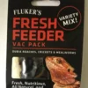 Fluker's Fresh Feeder Vac Pack Variety Mix Reptile Food 0.7 oz