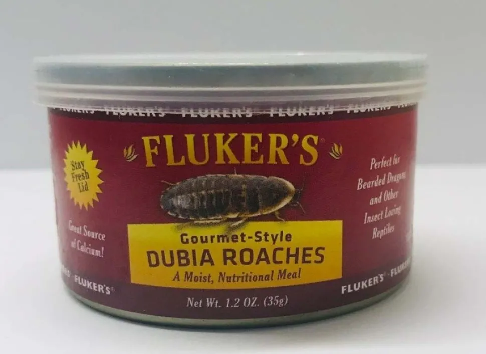 Fluker's Gourmet-Style Dubia Roaches Reptile Food 1.2-oz