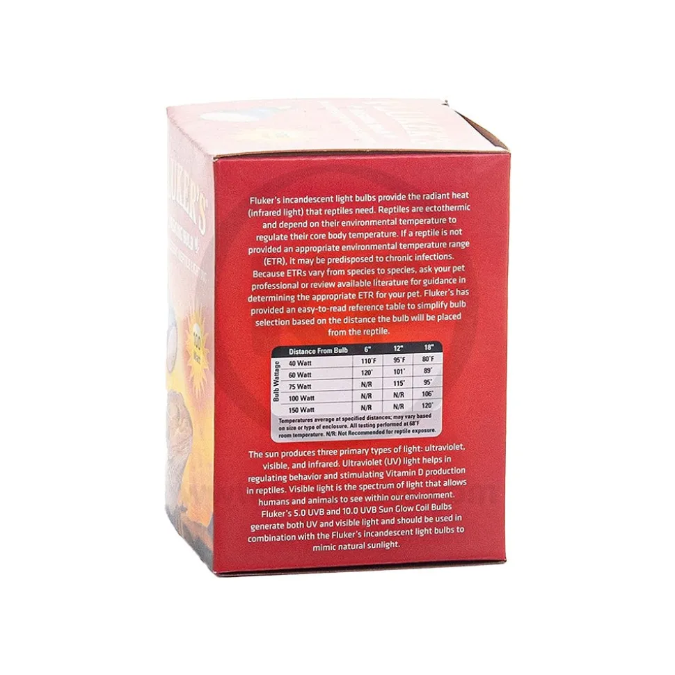 Fluker's Repta-Sun Incandescent Basking Bulb for Reptiles 100W