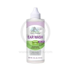 Four Paws Healthy Promise Ear Wash for Dogs & Cats 4-oz