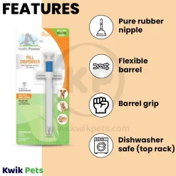 Four Paws Healthy Promise Pill Dispenser for Dogs, Cats & Small Animals