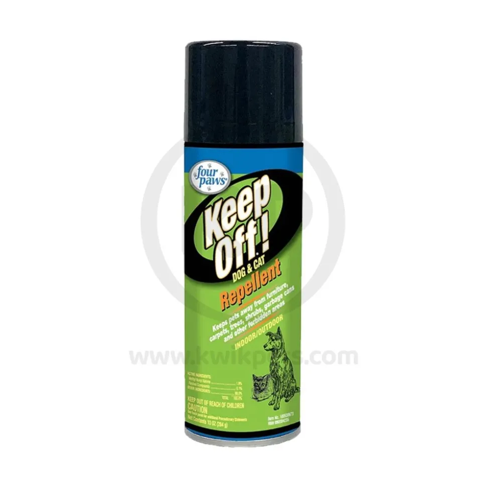 Four Paws Keep Off! Outdoor & Indoor Dog & Cat Repellent Spray 10-oz