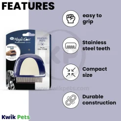 Four Paws Magic Coat Palm Flea Comb for Dog One Size
