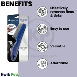 Four Paws Magic Coat Ultra-Light Dog Flea Catcher Comb One Size