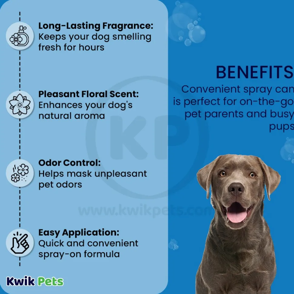 Fresh ’n Clean Fresh Floral Scent Cologne Spray for Dogs 6-oz