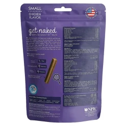 Get Naked Digestive Health Grain-Free Dental Stick Chicken Dog Treats Small 6.2-oz