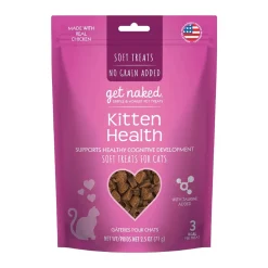 Get Naked Kitten Health Grain-Free Soft Cat Treats Chicken 2.5-oz