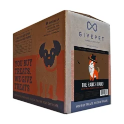 Givepet The Ranch Hand Grain-Free Premium Dog Treats Bison, Baked Potato & Carrot 9.5-lb Bulk