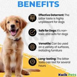 Grannicks Bitter Apple Taste Deterrent Spray for Dogs 8-oz