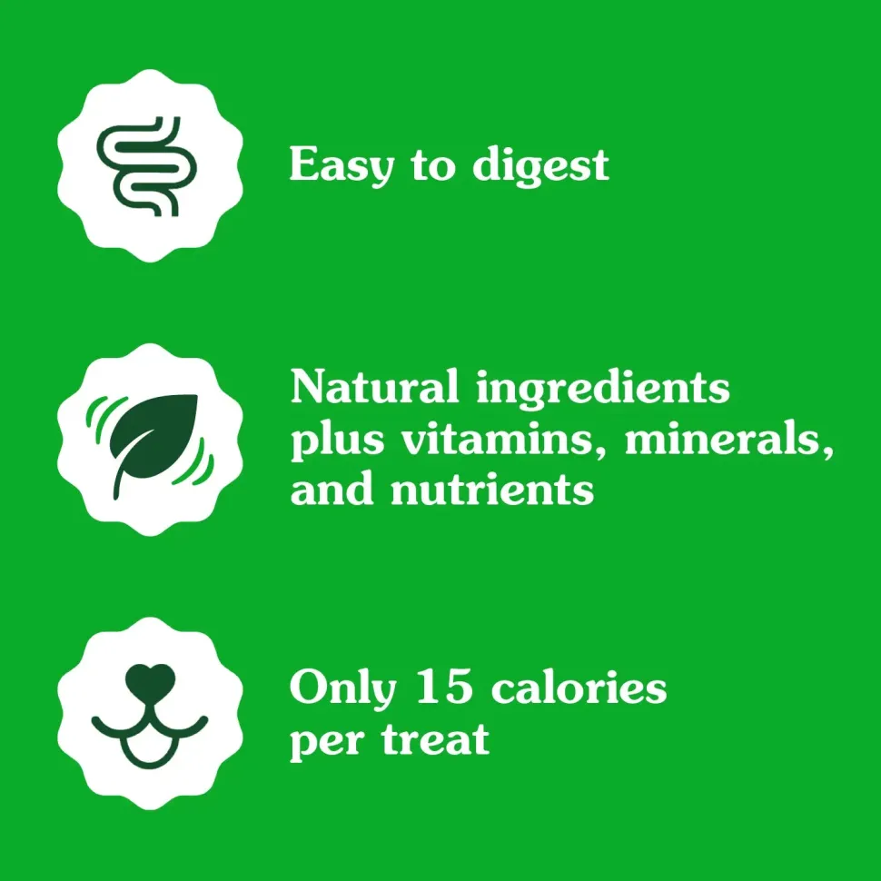 Greenies Anytime Bites Bite-Size Dog Dental Treats Blueberry 10.3-oz
