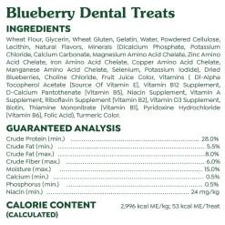 Greenies Blueberry Dog Dental Treats Petite 12-oz 20 Count