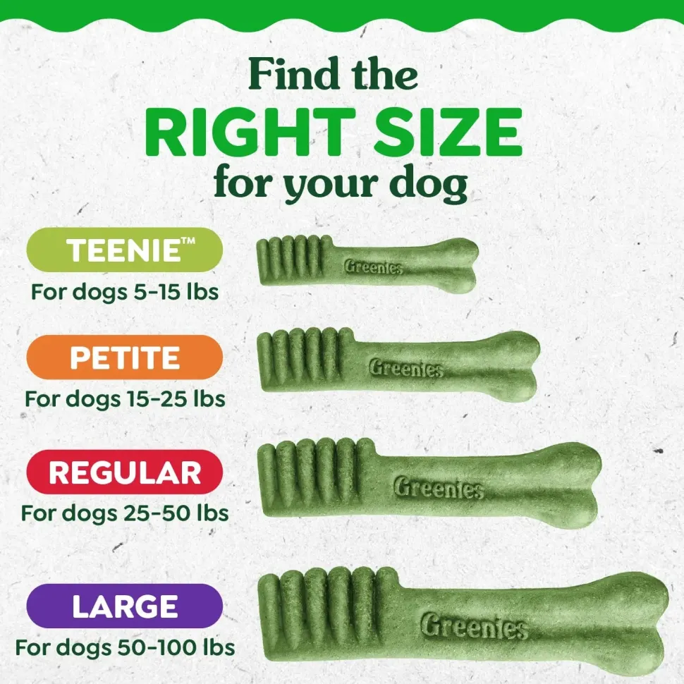 Greenies Blueberry Dog Dental Treats Large 12-oz 8 Count