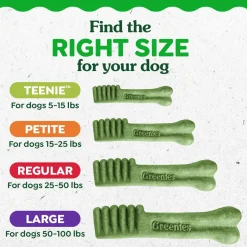 Greenies Blueberry Dog Dental Treats Teenie 12-oz 43 Count