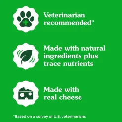 Greenies Capsule Pill Pockets Dog Treats Cheese 7.9-oz 30 Count