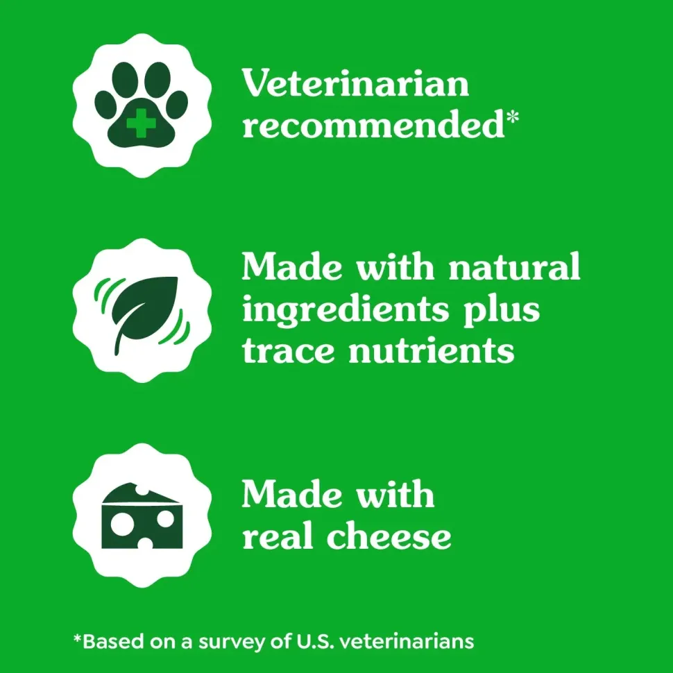 Greenies Capsule Pill Pockets Dog Treats Cheese 15.8-oz 60 Count