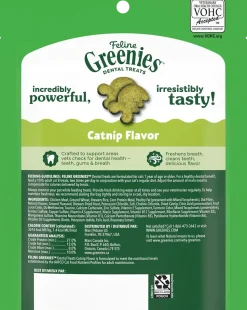 Greenies Feline Catnip Adult Cat Dental Treats 4.6-oz