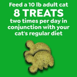 Greenies Feline Oven Roasted Chicken Adult Cat Dental Treats 2.1-oz