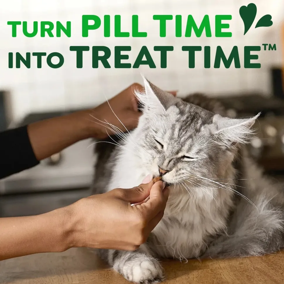 Greenies Feline Pill Pockets Cat Treats Salmon 3-oz 85 Count
