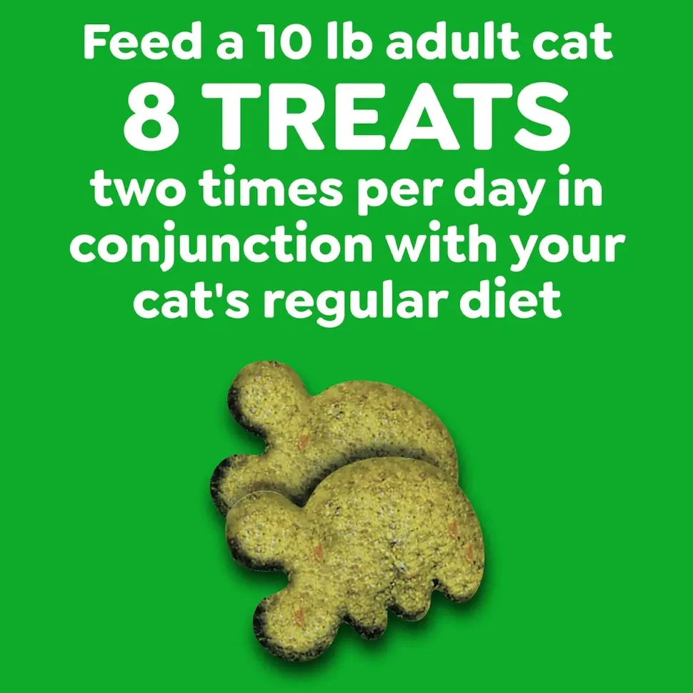 Greenies Feline Savory Salmon Adult Cat Dental Treats 9.75-oz