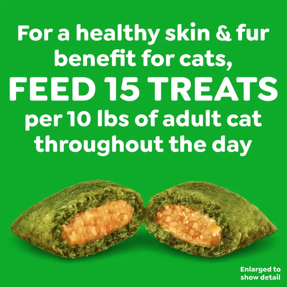 Greenies Feline SmartBites Healthy Indoor Chicken Cat Treats 4.6-oz