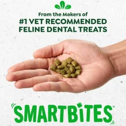 Greenies Feline SmartBites Healthy Indoor Chicken Cat Treats 4.6-oz