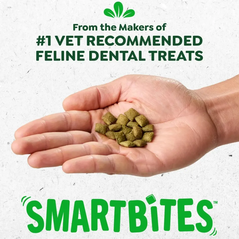 Greenies Feline SmartBites Healthy Indoor Chicken Cat Treats 4.6-oz