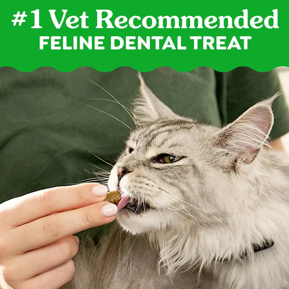 Greenies Feline Tempting Tuna Adult Cat Dental Treats 4.6-oz