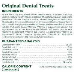 Greenies Original Dog Dental Treats Petite 12-oz 20 Count