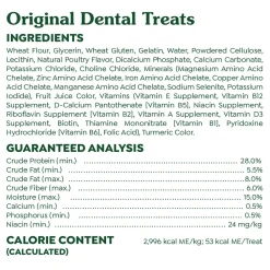 Greenies Original Dog Dental Treats Teenie 6-oz 22 Count